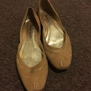 Designer Suede Ballet Flats